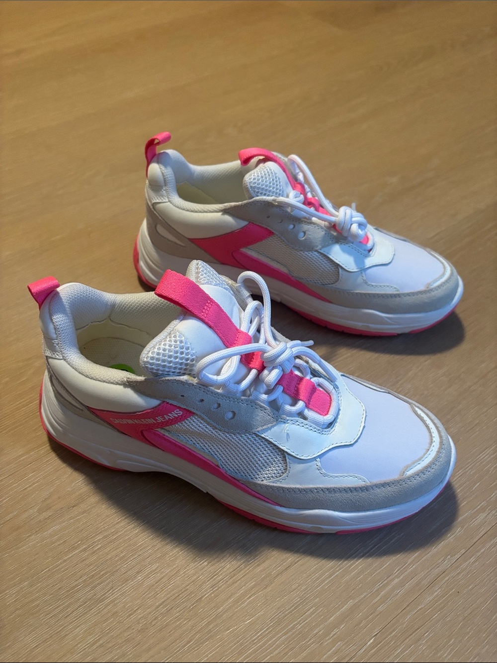 NWOB Calvin Klein Jeans Maya Chunky Sneakers size 9.5